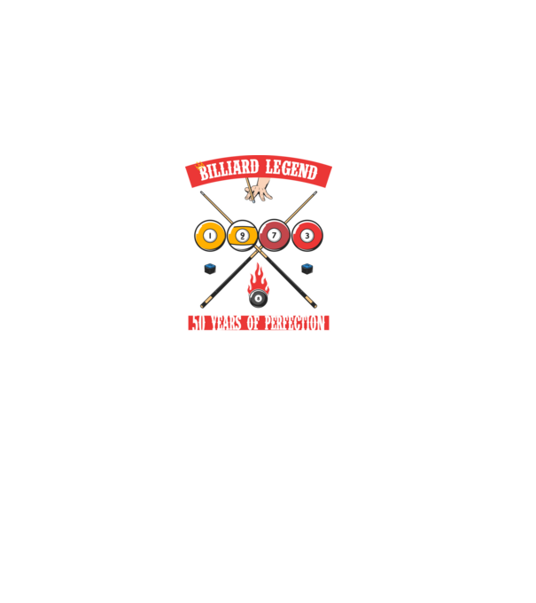 Billiard legend born in 1973 model negru pe tricou