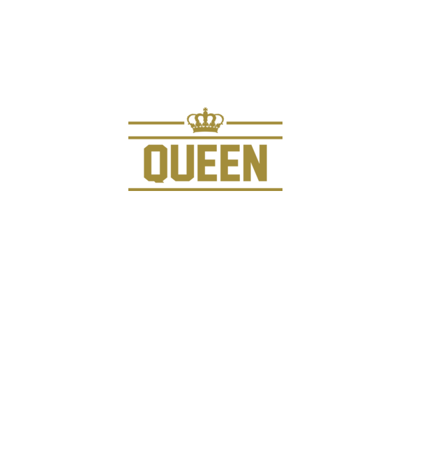 Queen model negru pe tricou