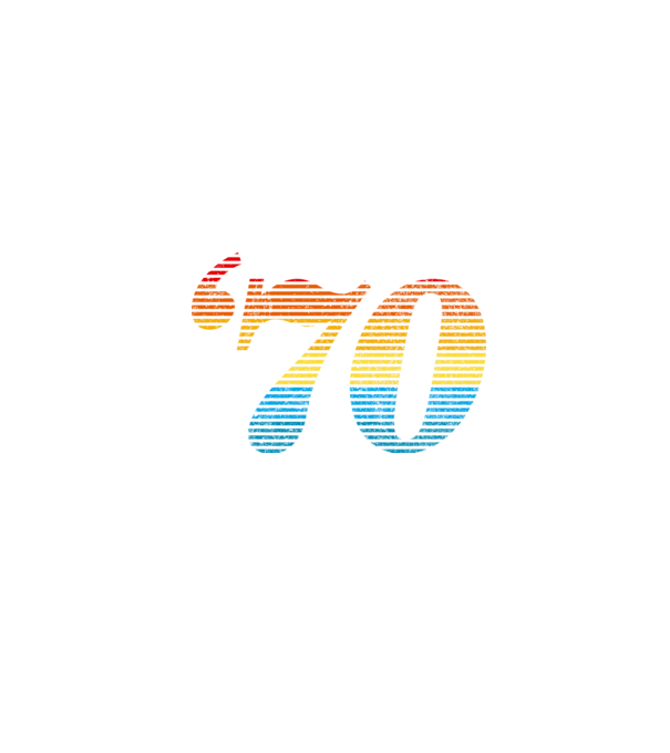 Retro Birthday 1970 model negru pe tricou