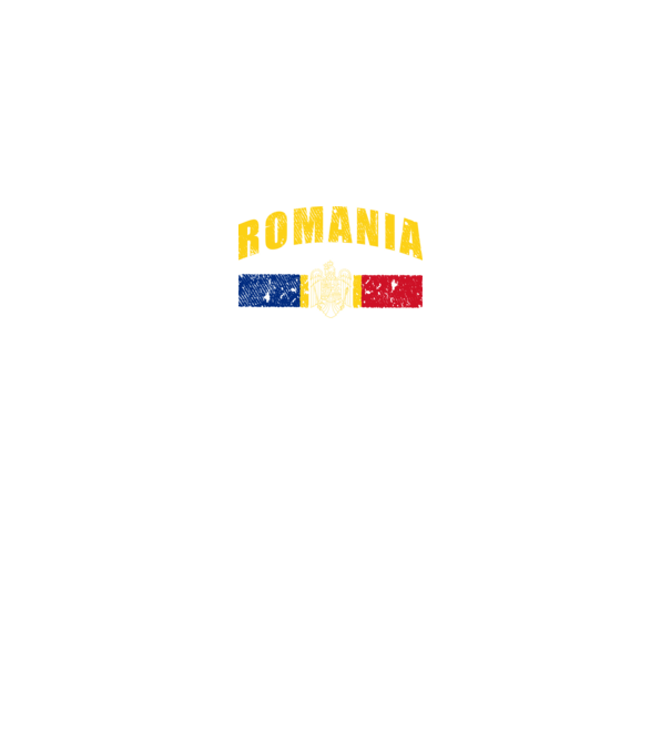 Romania coat of arms model gri pe tricou