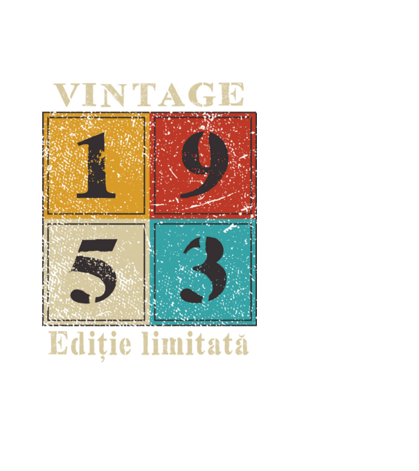 1953 - Ediție limitată model negru pe tricou