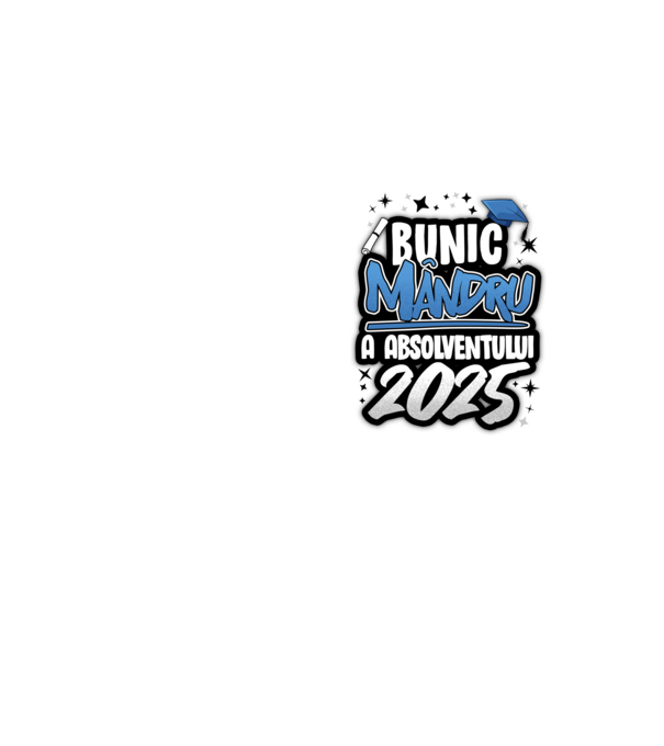 Bunic MÂNDRU a absolventului model galben neon pe tricou