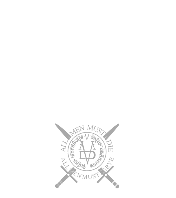 Valar Morghulis model albastru închis pe tricou