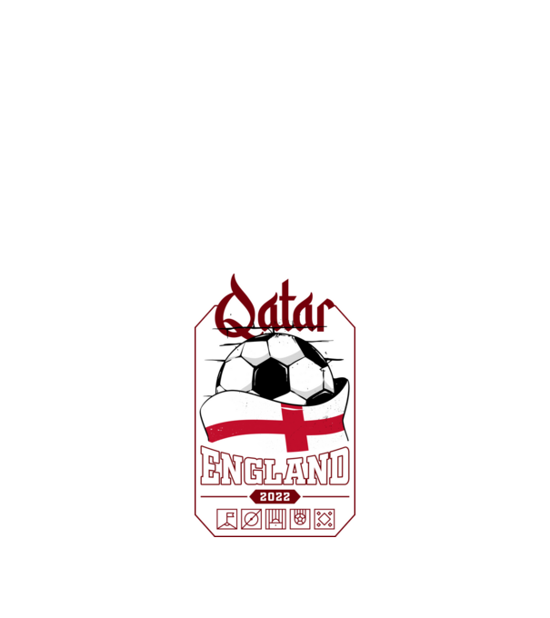 Qatar teams England model negru pe tricou