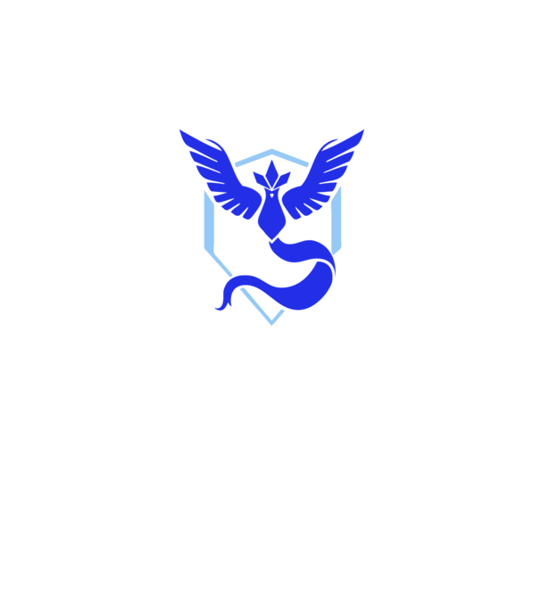 Mystic team logo model alb pe tricou