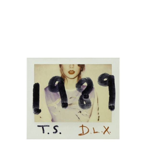 Taylor Swift polaroid model alb pe tricou