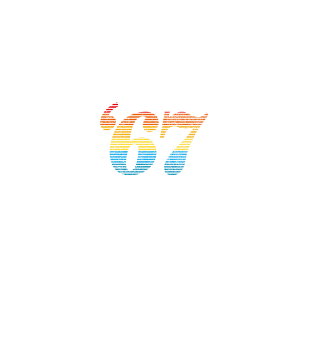 Retro Birthday 1967 model alb pe tricou