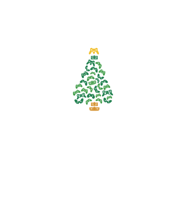 Gamer tree model negru pe tricou