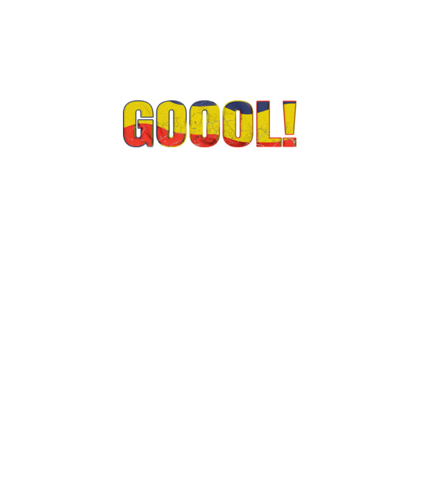 GOOOL model negru pe tricou