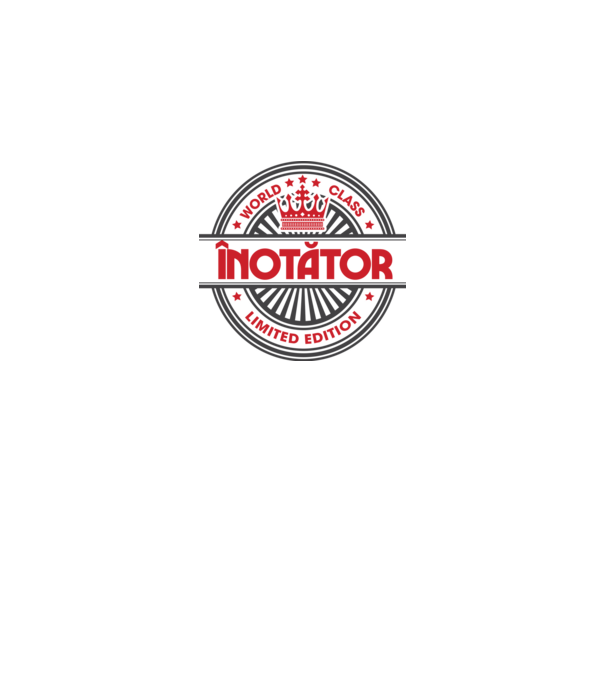 înotător model negru pe tricou