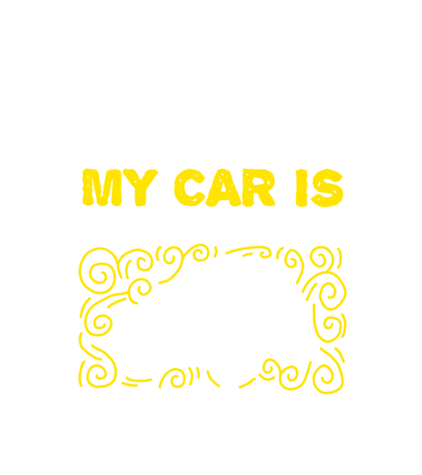 My car is older than me and I love it model negru pe tricou