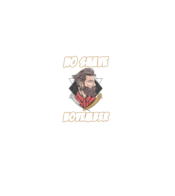 No shave November model negru pe tricou