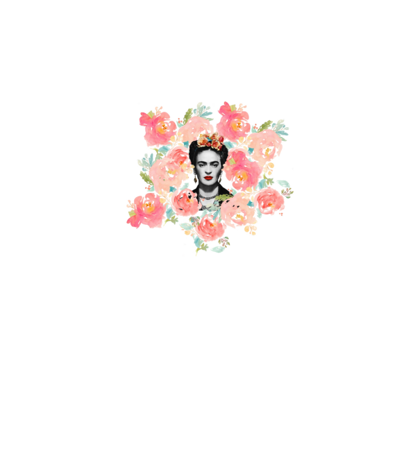 Frida Kahlo 2 model alb pe tricou