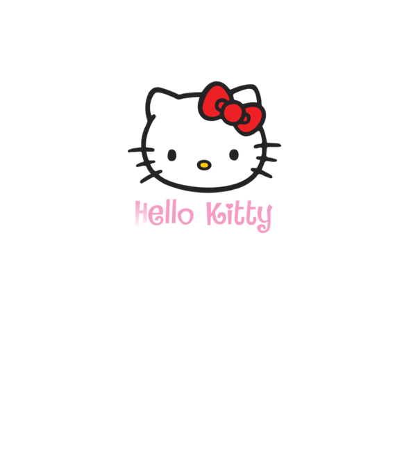 Hello Kitty model roșu pe tricou