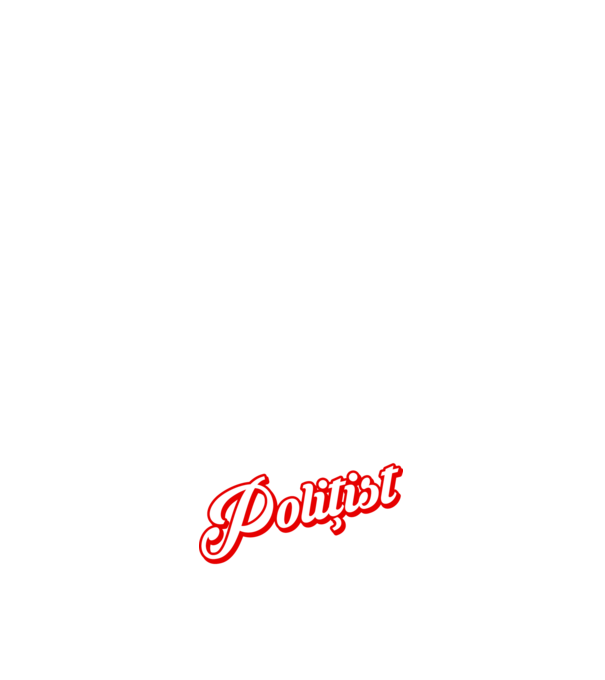 Cel mai bun POLIȚIST din lume model alb pe tricou
