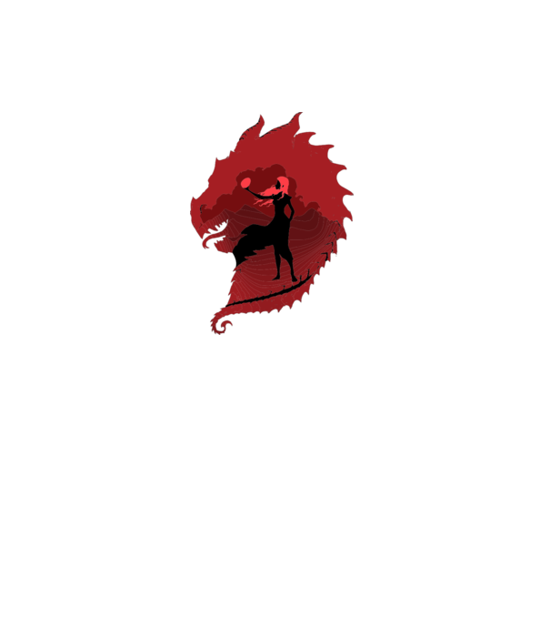 The Dragon model gri pe tricou