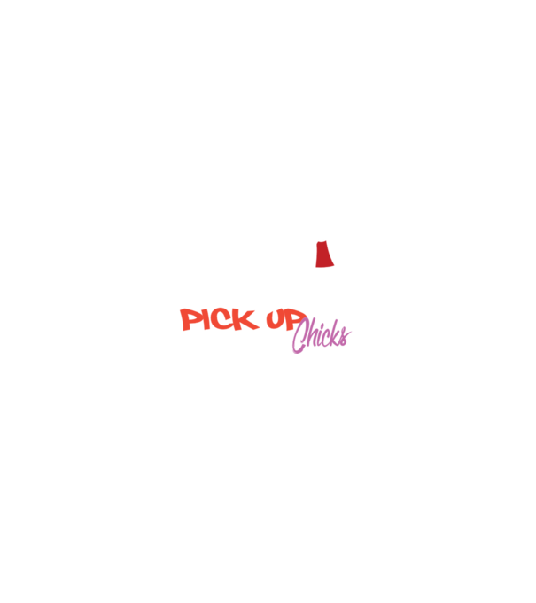 How to Pick up Chicks model negru pe tricou