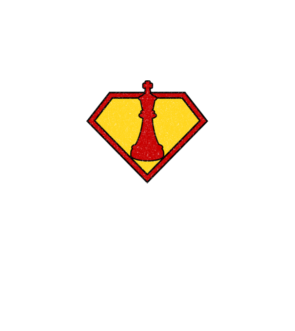 SuperChess rege model albastru regal pe tricou