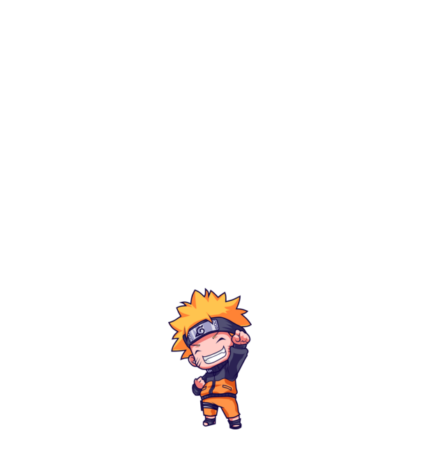 NARUTO model albastru închis pe tricou