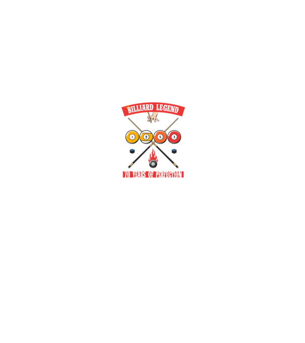 Billiard legend born in 1953 model negru pe tricou