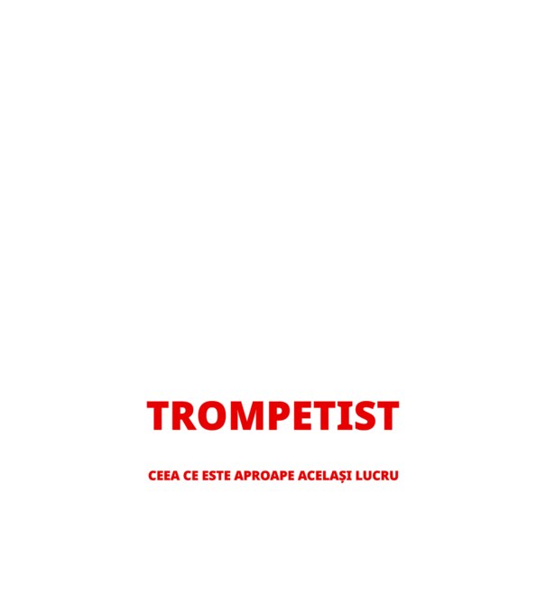 poate că nu sunt un supererou, dar sunt trompetist, ceea ce este aproape același lucru model negru pe tricou