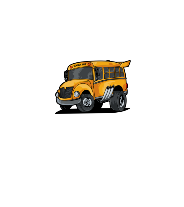 Autobuze model gri pe tricou