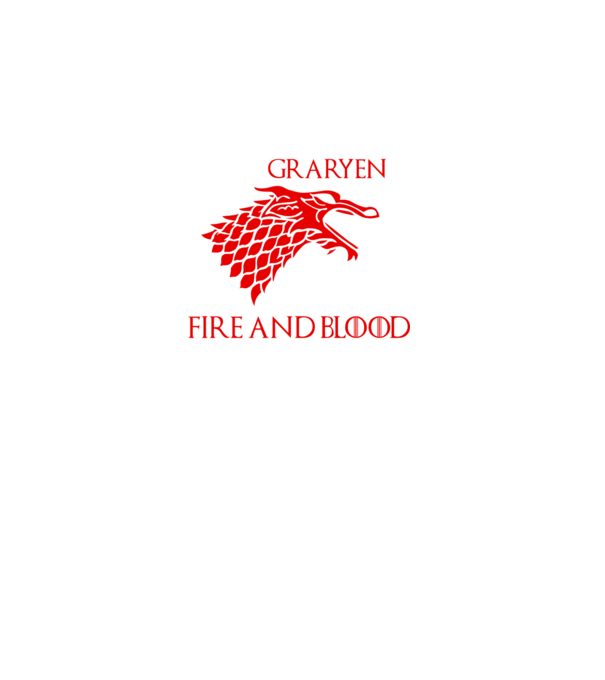 house stargaryen model gri închis pe tricou