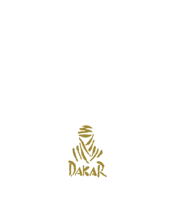 Dakar Rally model negru pe tricou