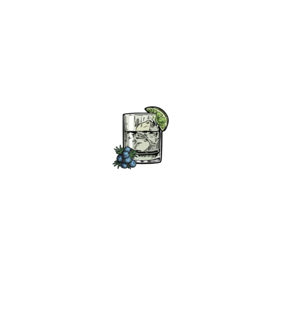 Let the fun be gin model turcoaz pe tricou