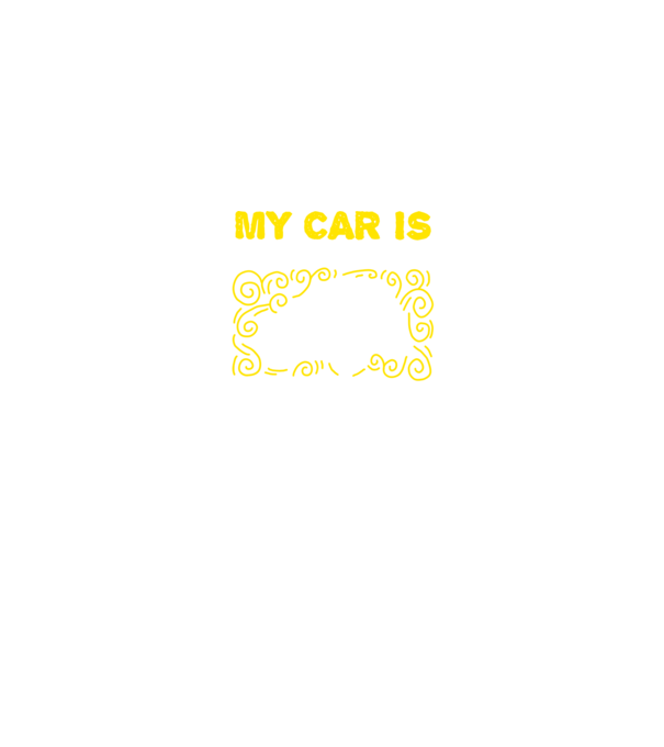 My car is older than me and I love it model negru pe tricou