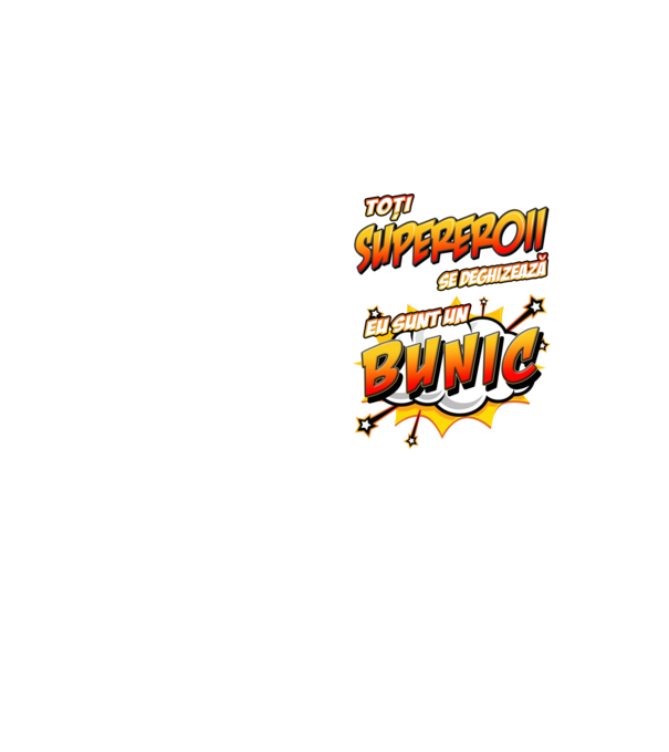 Toți supereroii se deghizează, eu sunt un bunic model galben neon pe tricou