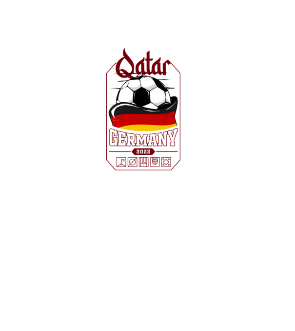 Qatar teams Germany model negru pe tricou