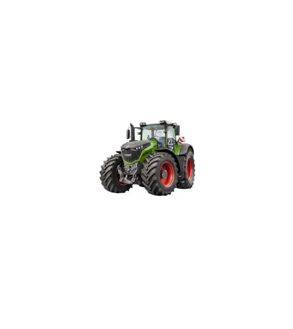TRACTOR model alb/roșu pe tricou