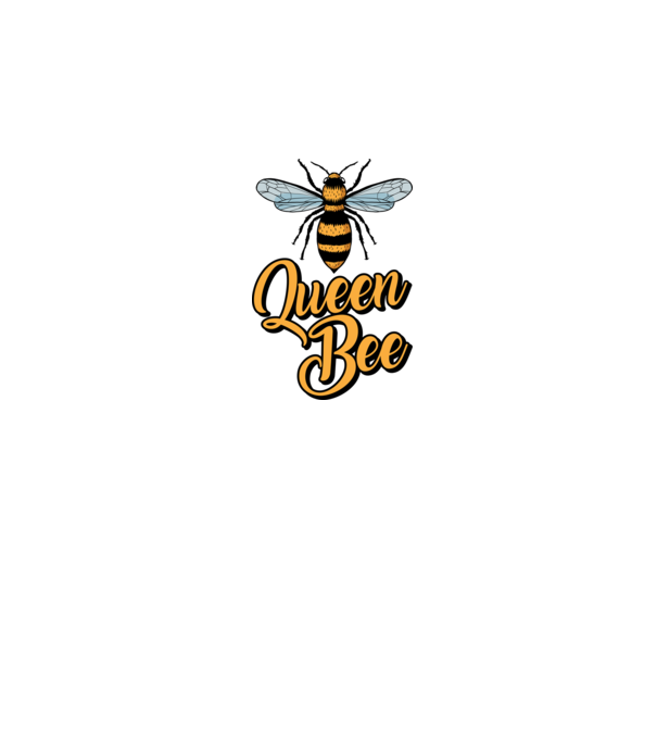 Queen Bee model roz pe tricou