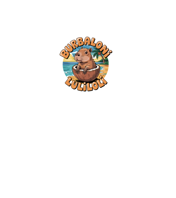 Burbaloni Luliloli model negru pe tricou