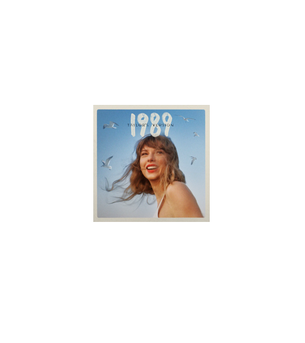 Taylor Swift cover model alb pe tricou