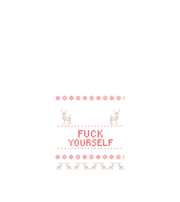 Merry go fuck yourself model negru pe tricou