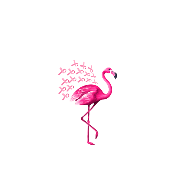 Flamingo pink model negru pe tricou
