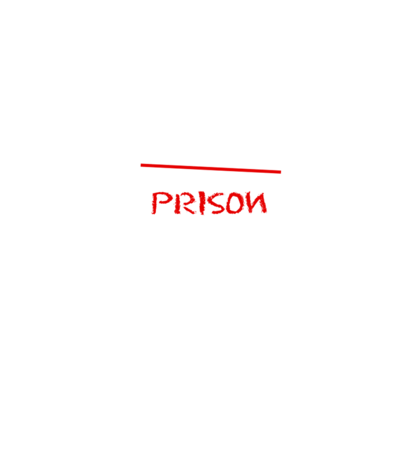Back to prison - școală model negru pe tricou