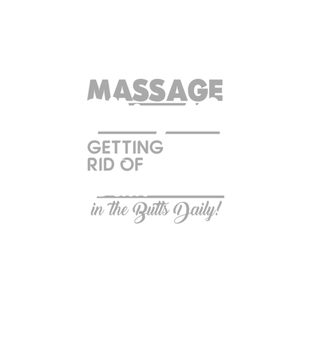 Massage pain model negru pe tricou
