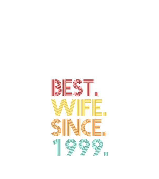 best wife since 1999 retro model negru pe tricou