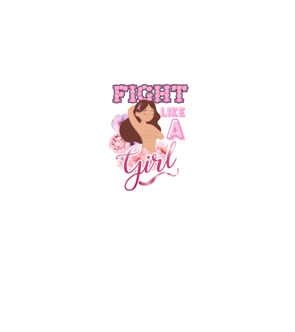 FIGHT like a girl model gri pe tricou