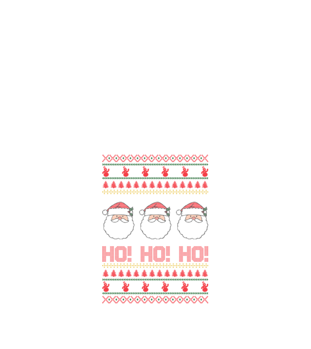 Ho-Ho-Ho model negru pe tricou