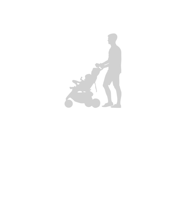 Walking dad model negru pe tricou