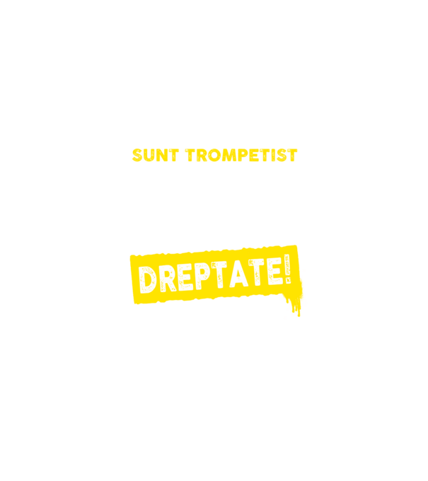 sunt trompetist, pentru a economisi timp, să reținem că am întotdeauna dreptate! model negru pe tricou
