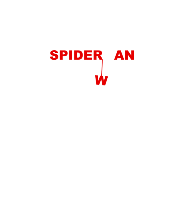 Spider wan model alb pe tricou