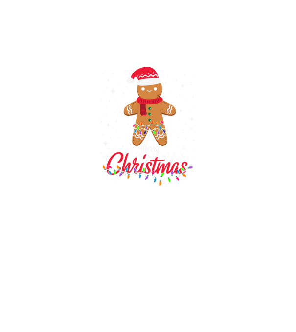Merry christmas cookie model negru pe tricou