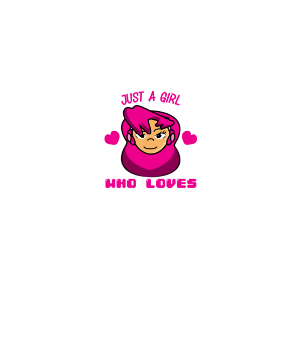 Girl Gamer model negru pe tricou