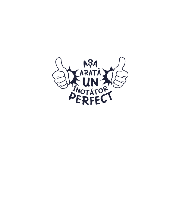 Așa arată un ÎNOTĂTOR perfect model roșu pe tricou