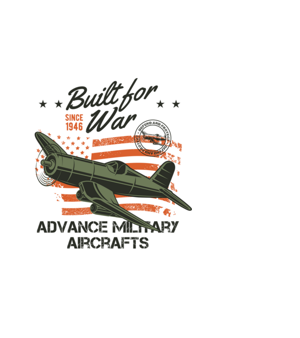 Avioane model alb pe tricou